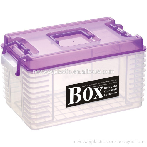 2015 transparent plastic medical portable box